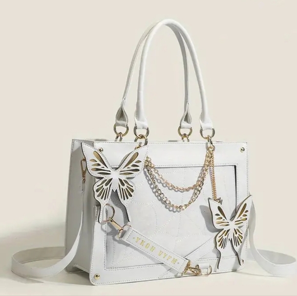 Handbags - NEW WITH TAGS GOTHIC BUTTERFLY SATCHEL